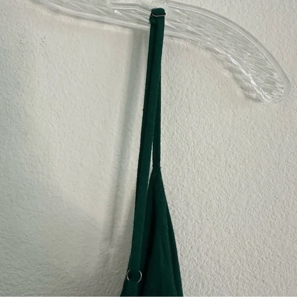 Reformation Crimini Midi Dress in Emerald Green Size: 16 - Picture 8 of 14